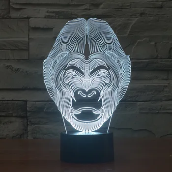 

Colorful Led Decorative Lamp Energy saving Touch Usb 3d Desk Lamp European Best-selling Energy saving Table Lamps