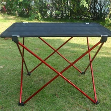 Портативный складной походный стол мебель для отдыха на природе Кемпинг пляж пикник алюминиевый сплав