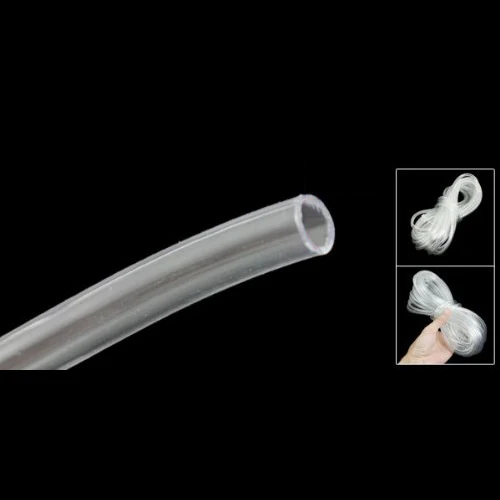 

Durable 10M x 5mm Clear White Silicon Aquarium Air Line Pond Pump Fish Tube Pipe
