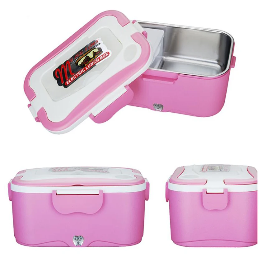 

1.5 L Electric Lunch Box Portable Lunchbox Electric Food Warmer Hot Rice Cooker Traveling Meal Heater