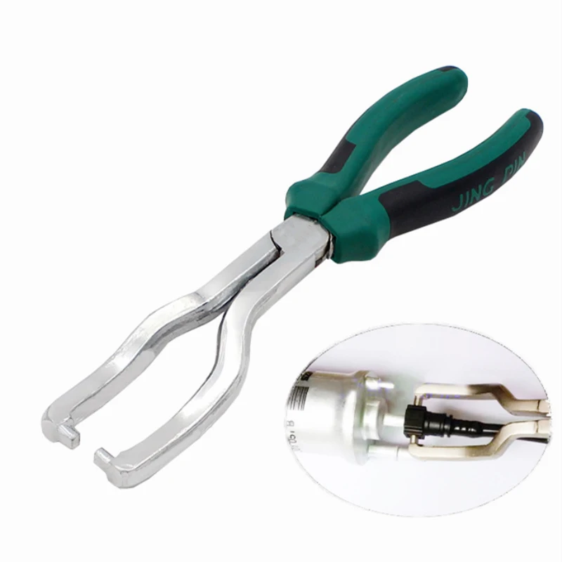 

1pcs Fuel Feed Pipe Plier Fuel Line Piler Petrol Clip Pipe Hose Release Disconnect Removal Tool