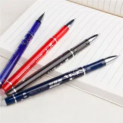 1 шт стираемый гель Сменные стержни для ручек является красные, синие чернильно-синий и черный магические письменная нейтральная ручка