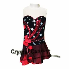 Детское платье для фигурного катания Модное Новое Брендовое платье Vogue для соревнования в фигурном катании для женщин DR3083