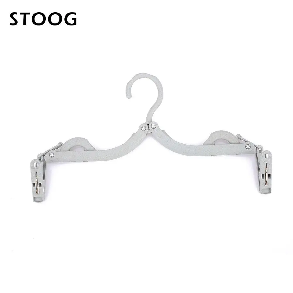 

Portable Folding Clothes Hanger Clip Holiday Outdoor Travel Clothes Hanger