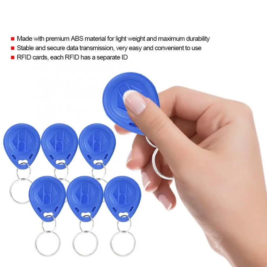 

100Pcs 125Khz Waterproof Smart RFID ID Card Entry Access Card 2019
