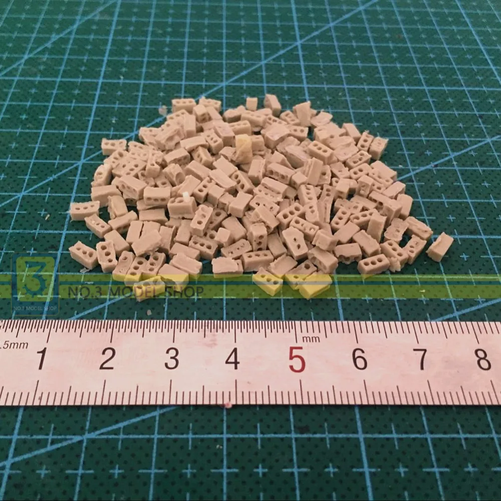 

1/35 Resin Models Scenes Scene Accessories Perforated Bricks Bricks Rubble Dedicated Free Shipping