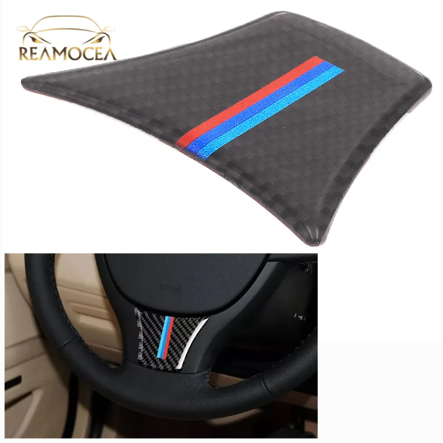 Reamocea автомобильный Стайлинг из углеродного волокна рулевая наклейка для колес рамка отделка для BMW 5 серии F10 Gran Turismo F07 2011 2012 2013-2017