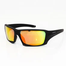 Поляризованные солнцезащитные очки с 4 линзами, защита от ультрафиолета, военные очки TR90, армейские очки Google, пуленепробиваемые очки JBR