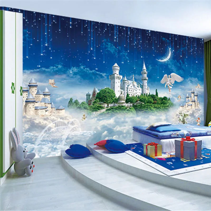 Custom 3D Print Fabric &Textile Wallcoverings For Walls Cloth Murals