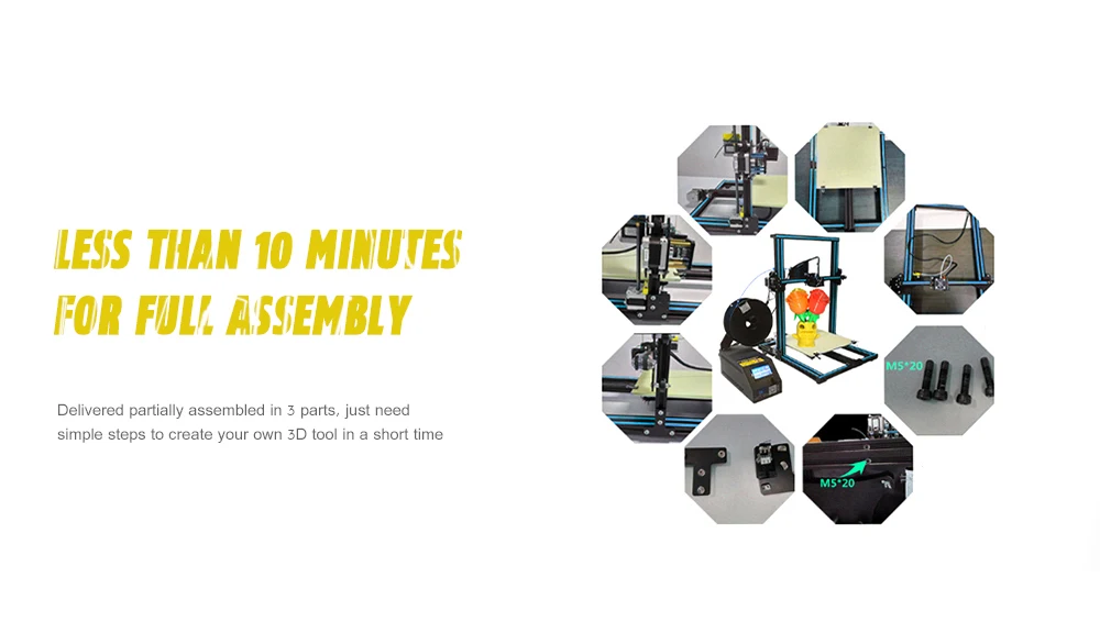 Creality3D CR - 10 3D Desktop DIY Printer