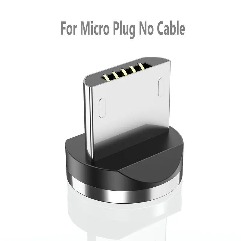 CaseMe 3 в 1 Магнитный USB кабель для samsung huawei для iPhone XS MAX Магнитный штекер Micro USB кабель usb type C шнур Быстрая зарядка - Цвет: For Android Plug