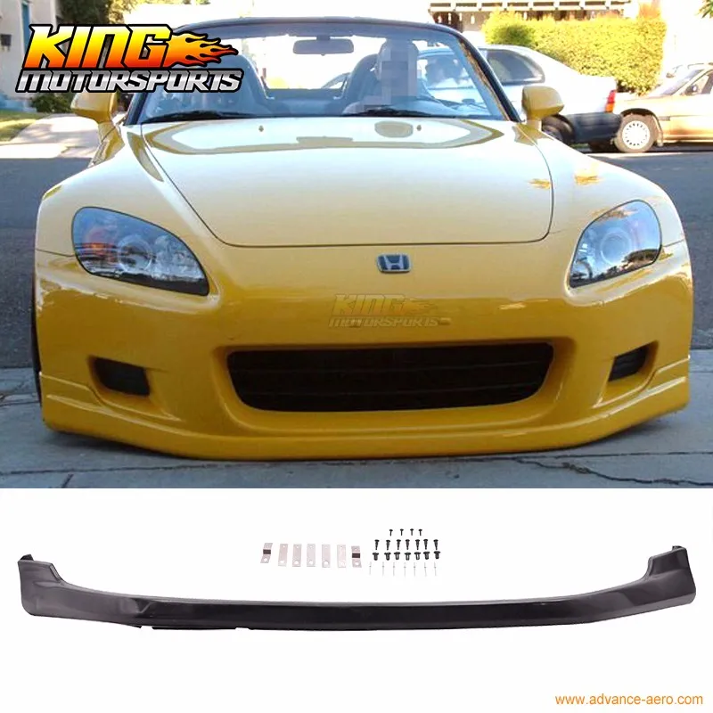 Для 00-03 Honda S2000 2Dr AP1 T-R Уретановые передний бампер спойлер 01 полиуретановый Комплект кузова