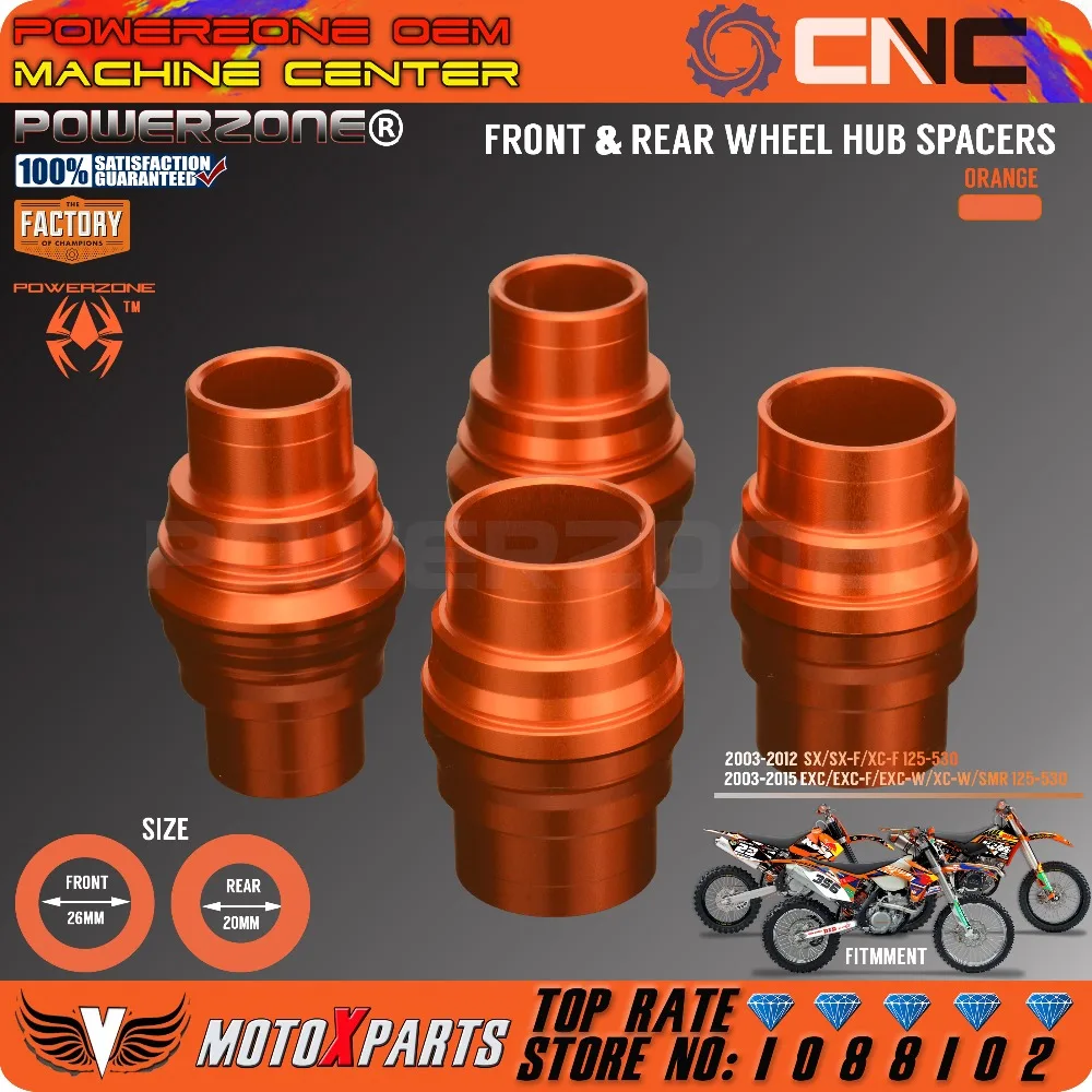 Передняя фотовспышка PowerZone для KTM SX F XCF EXC EXCF EXCW SMR 125 250 300 350 400 450 525 530 MX Motocross Enduro|front