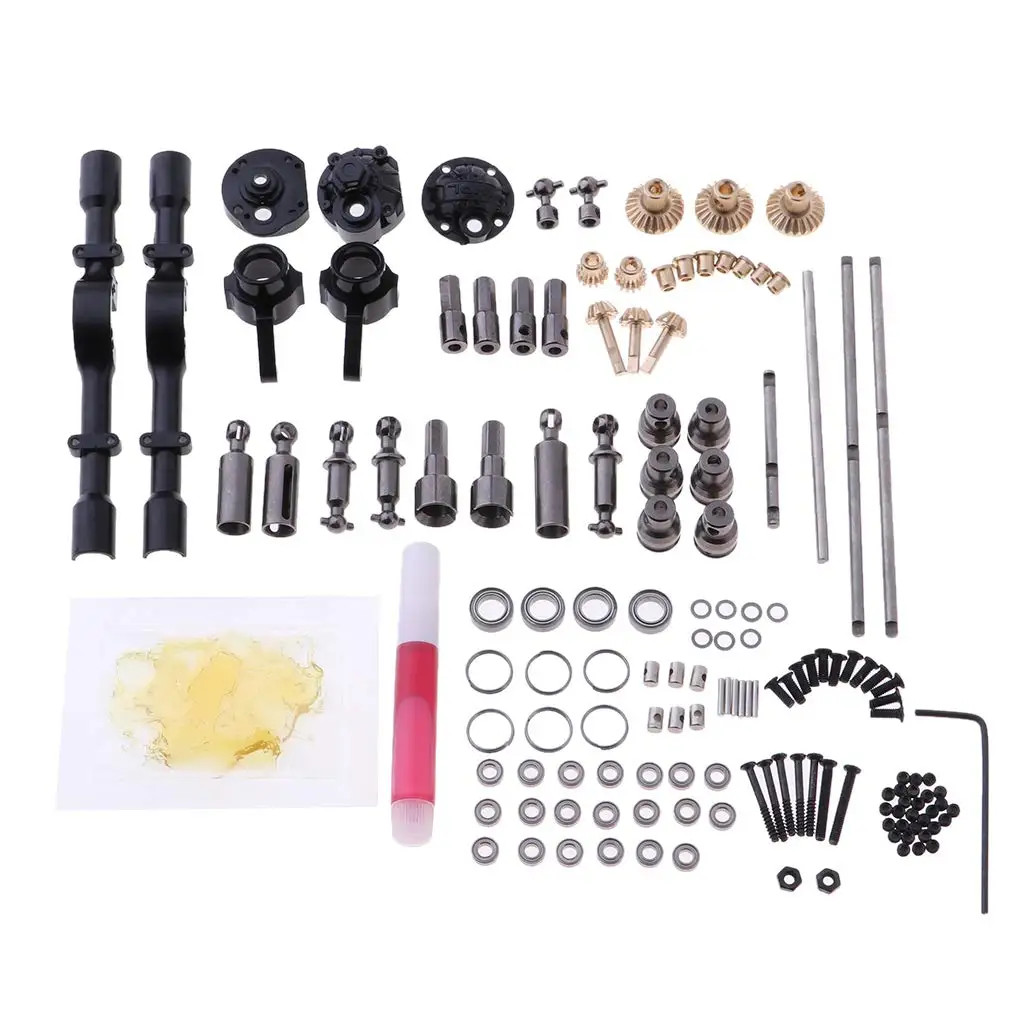 

WPL Metal Gears Sprocket with OP Shaft Component Spare Replacement Parts Accessories for 1/16 Model Cars 4WD B14 B16