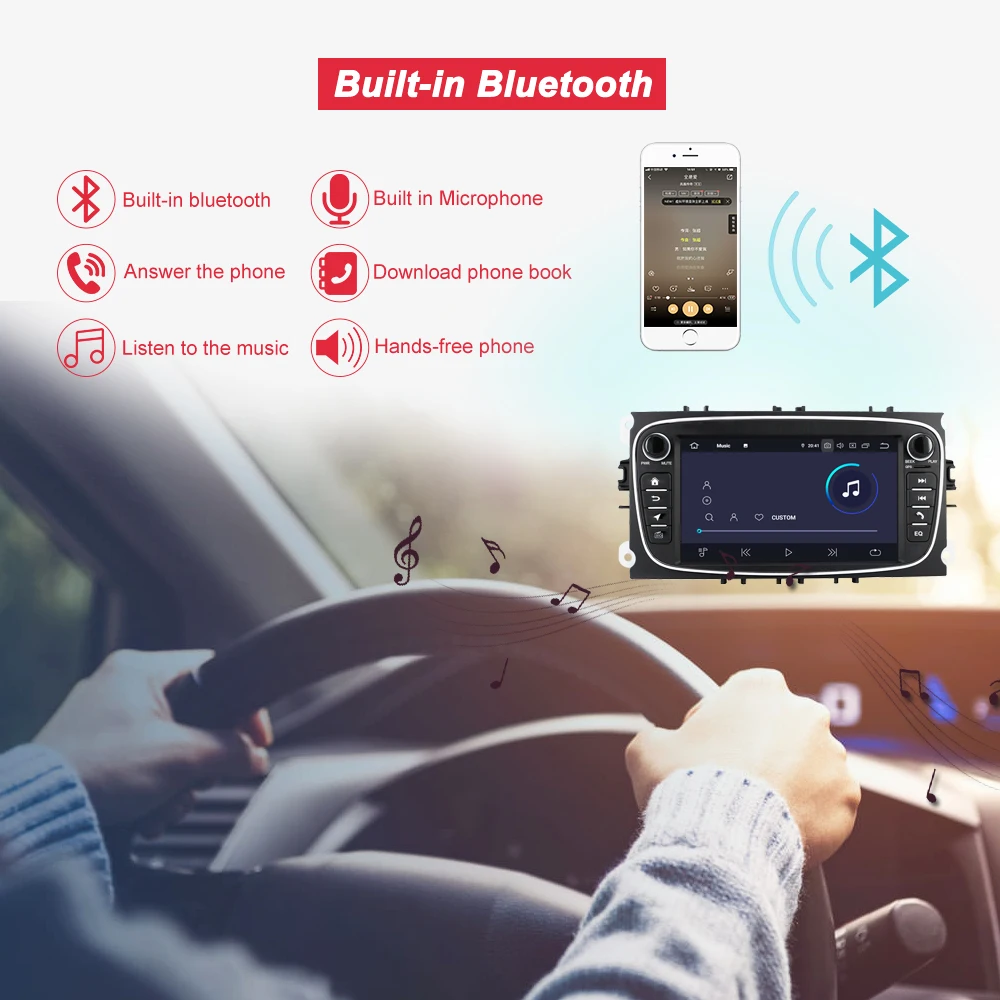 Cheap Bonroad Android Car multimedia player stereo receiver For FORD/Mondeo/S-MAX/C-MAX/Galaxy/FOCUS Car Video Player GPS Navigation 1 Cheap Bonroad Android Car multimedia player stereo receiver For FORD/Mondeo/S-MAX/C-MAX/Galaxy/FOCUS Car Video Player GPS Navigation 1