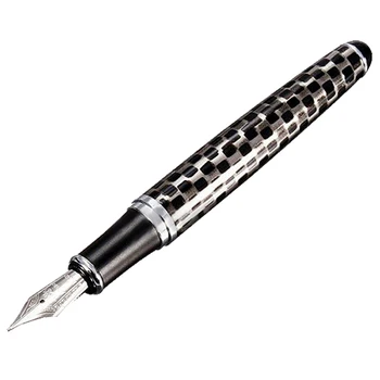 

Jinhao X750 Chessboard Fountain Pen Medium Fine Nib Office Business Writing Sign