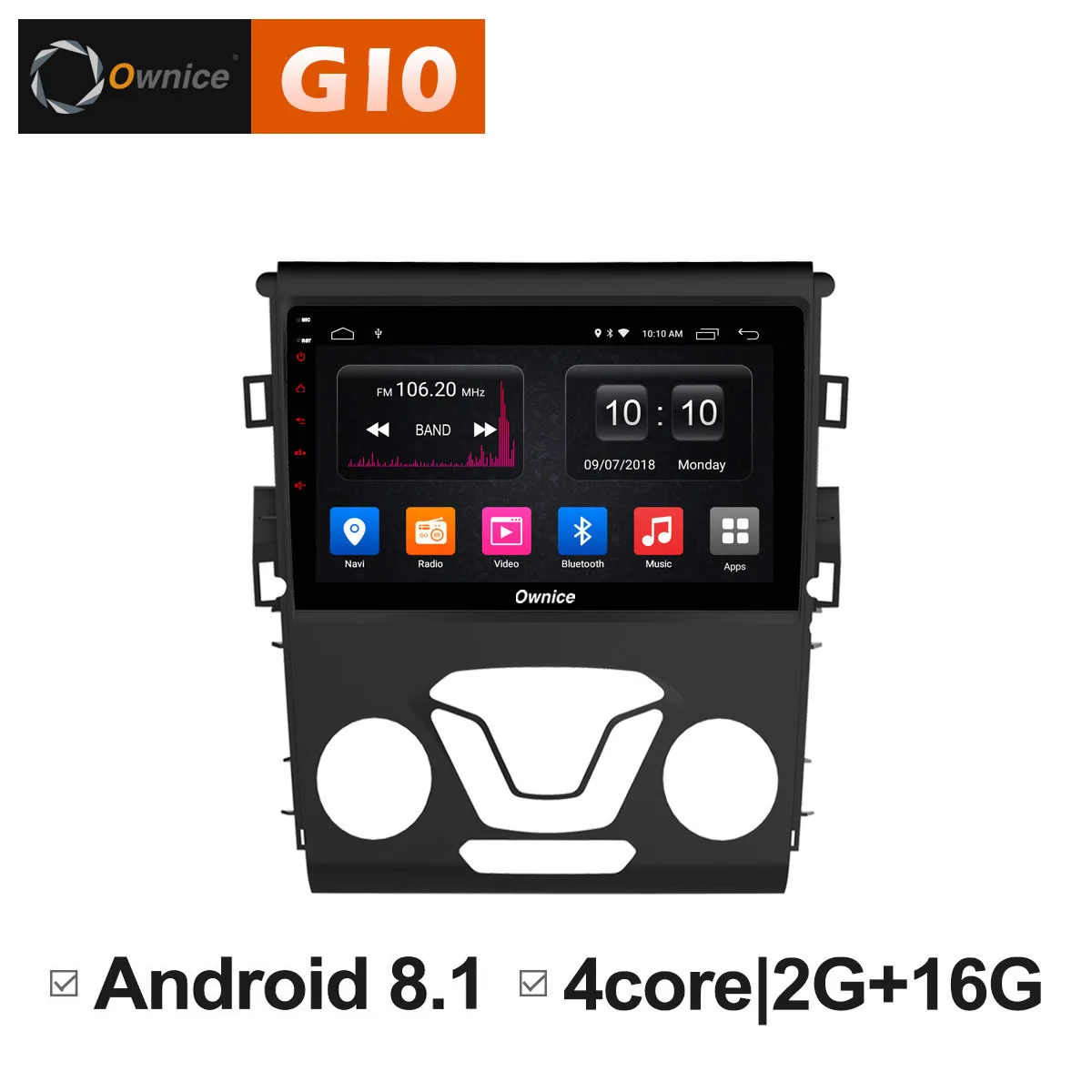 

Android 8.1 Unit Intelligent GPS Navigator DVD Radio Multimedia player FOR FORD MONDEO 2013 2014 2015 2016 2017 Car audio stereo