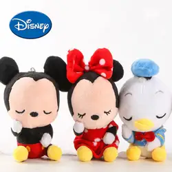 Disney плюшевые игрушки кулон Микки и Минни Винни Пух Дональд Дак Дейзи стежка мультфильм Q мягкая игрушка