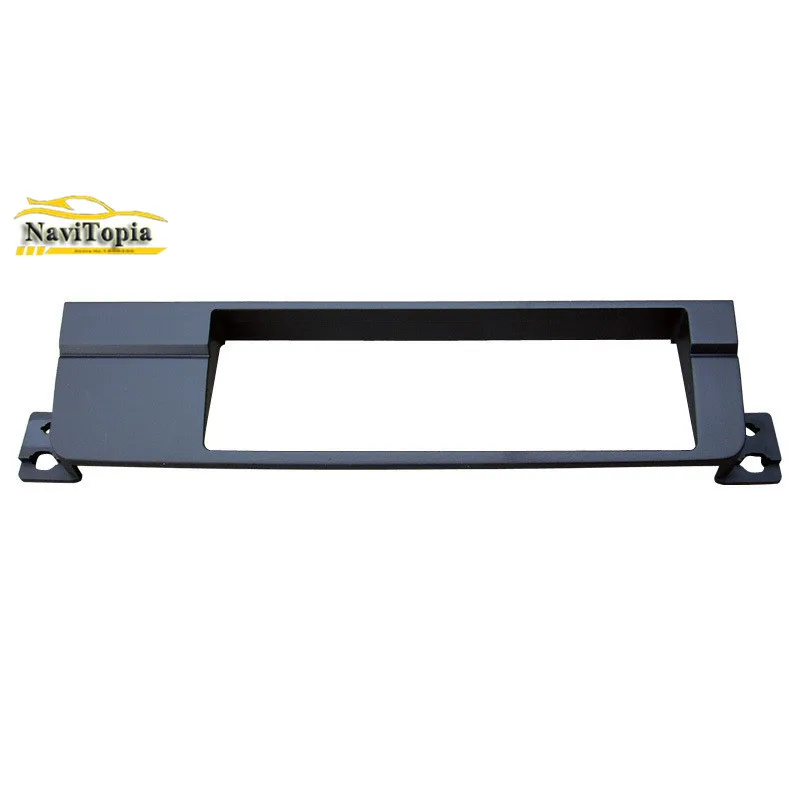 

NAVITOPIA Car Radio Fascia for BMW 3 Series (E46) 1DIN 2003-2005 AutoStereo Panel kit CD Trim Installation Top Car Detector