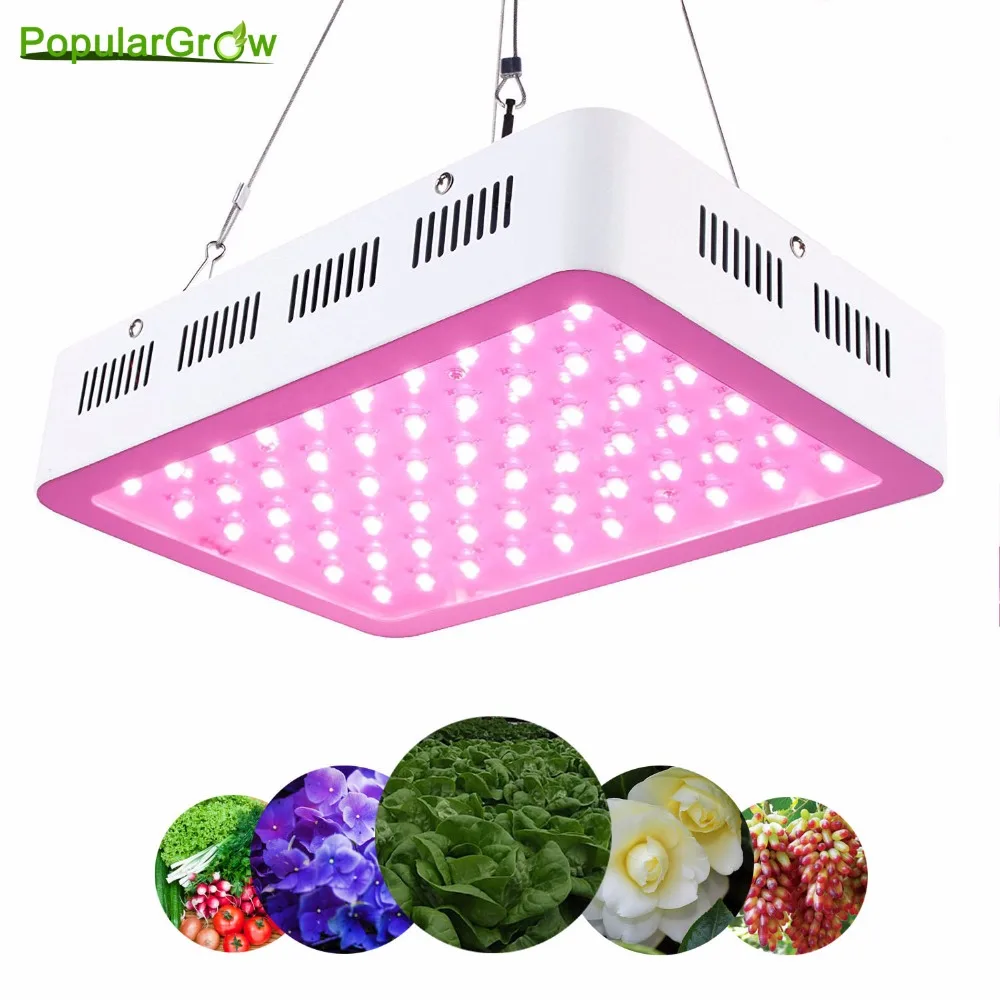 Best Full Spectrum 300W/60X5W led grow light for personal hydroponics indoor greenhouse Grow