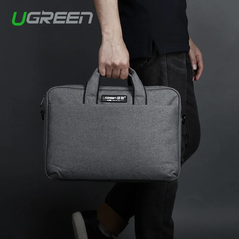 Ugreen Polyester 13 15 inch Messenger Bag Waterproof Women and Men Laptop Shoulder Handbag