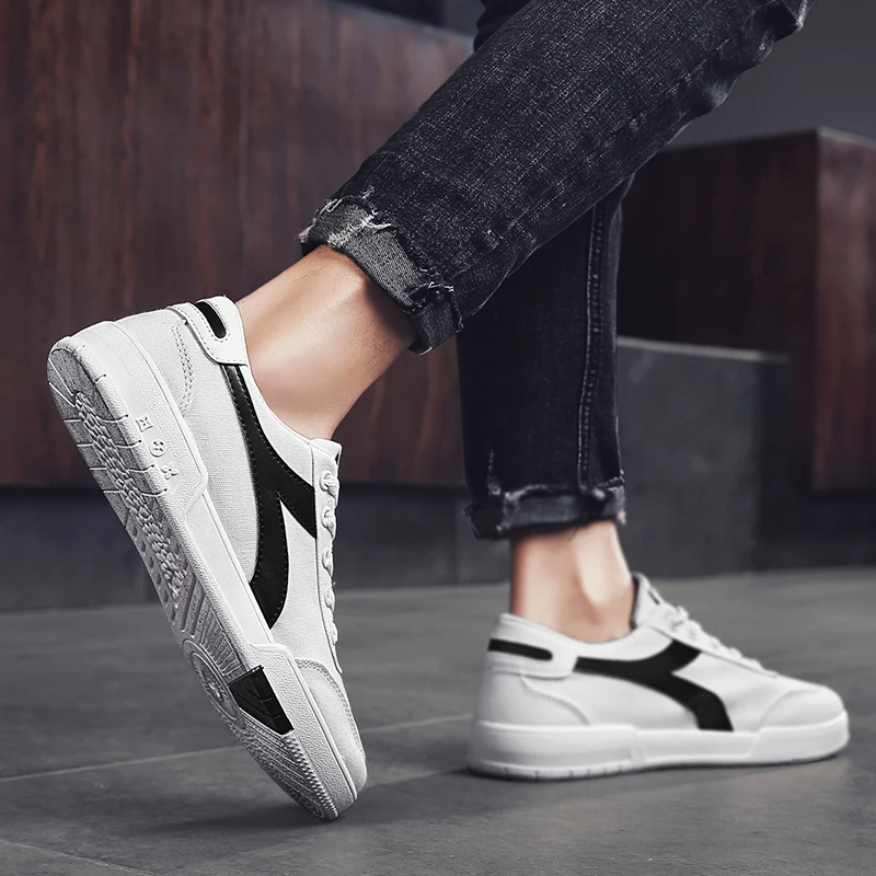 

Spring season canvas Korean plate shoes,
