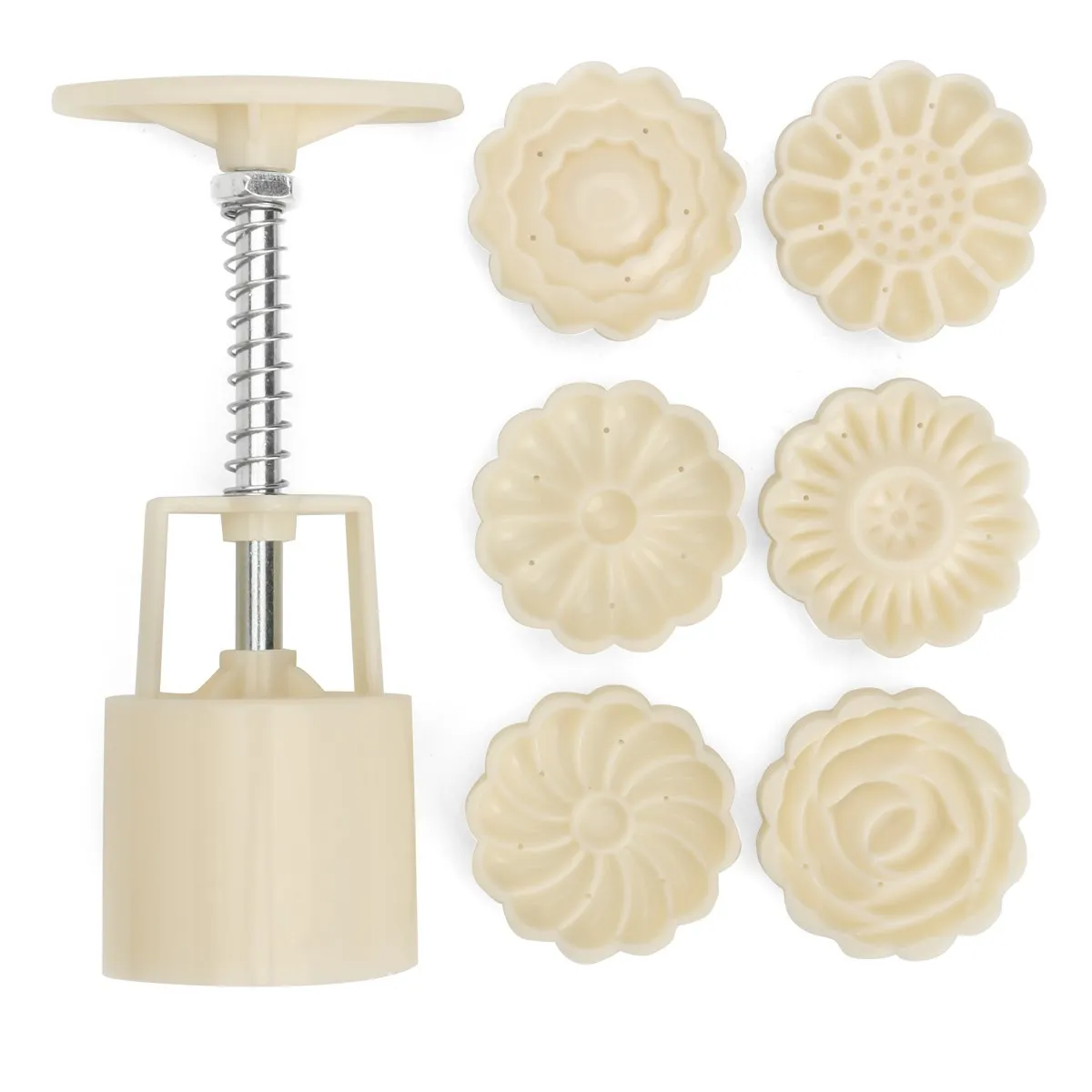Aliexpress Buy DIY Plastic Chinese Moon Cake Mold 6 Round Flower Aliexpress buy diy plastic chinese moon cake mold 6 round flower