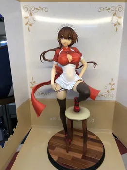 

25cm Alphamax SkyTube illustrated by Maid San STP Action Figure Toy Brinquedos Figurals Decoration Collection Model Gift