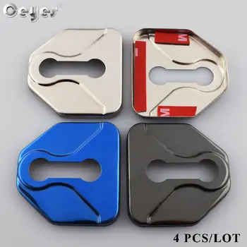 

Ceyes Car Styling Door Lock Decoration Cover Sticker Accessories Fit For Subaru STI Impreza Liberty Forester Outback Legacy 4pcs