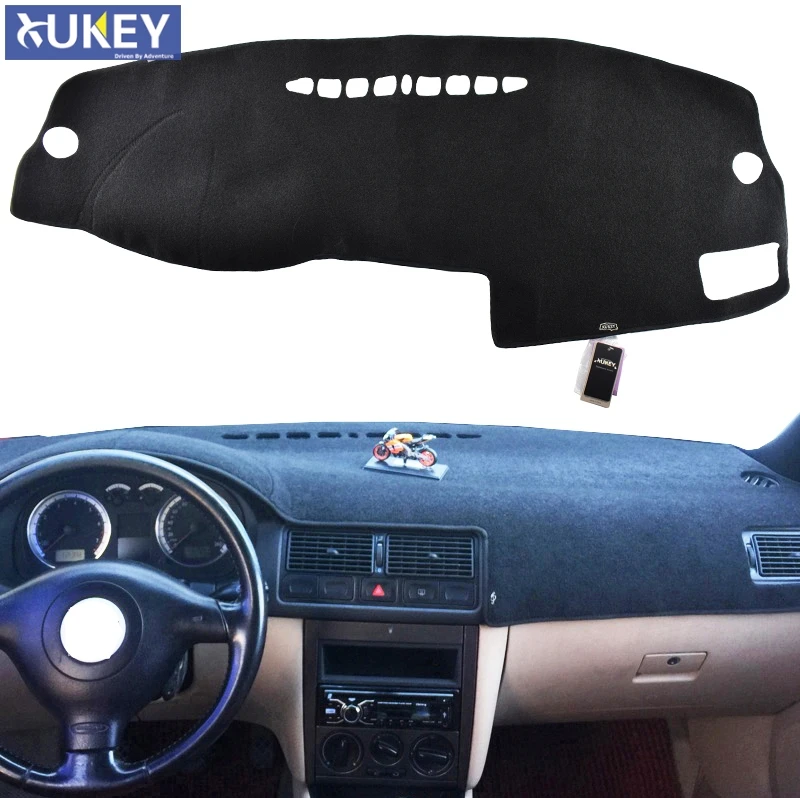 Коврик для приборной панели Xukey чехол ковровая панель Vw Golf 4 MK4 1998 2003 City 2006 2008 Jetta 2000