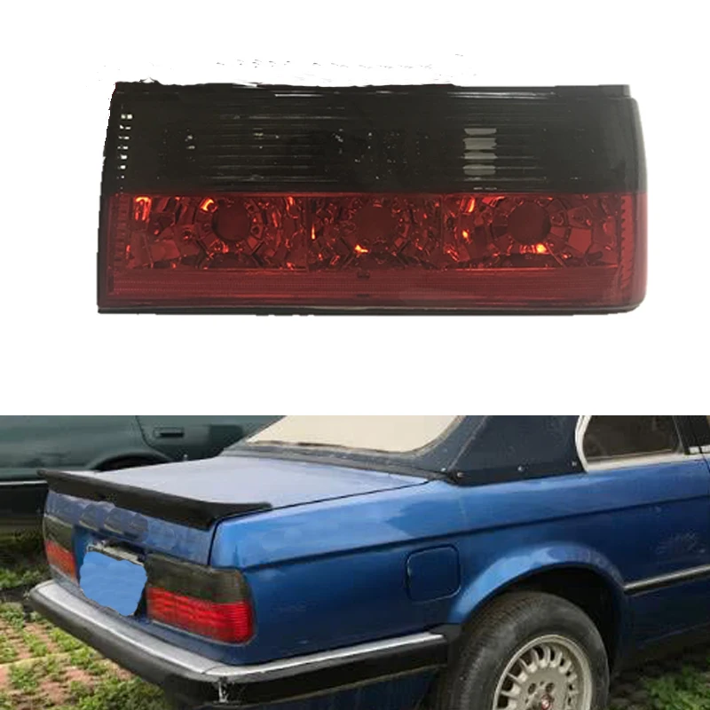 

MZORANGE New Smoked Tail Light for BMW E30 M40 318i 320i 325i 1983-1991 Rear bumper Tail Lights Rear Brake Light Lamp Car Style