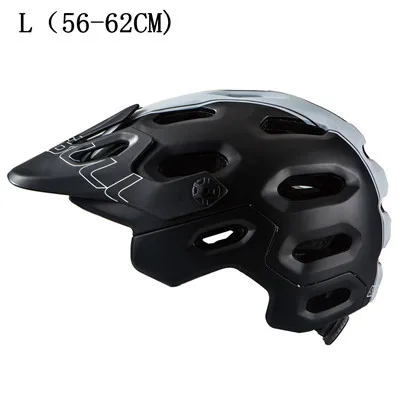 CAIRBULL MTB дорожный велосипедный шлем дышащий Сверхлегкий велосипедный шлем каска защита головы цельно литые шлемы M/L - Цвет: black-white - L