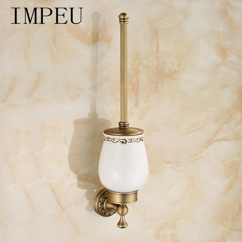 Billige Luxus Wc Pinsel Halter, Traditionellen Europäischen Königlichen Stil, Bad Zubehör für Home Hotel Motel, designer Sammlung