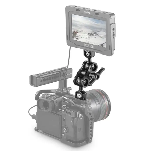Smallrig Magic Arm With Double Ballhead Arri Locating Pins And 1