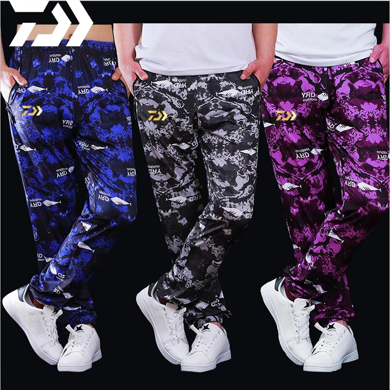 

Daiwa Ice Silk Fishing Pants Camping Fishing Trekking Hiking Quick Dry Pants Daiwa Breathable Tactical Trousers Fishing Clothes
