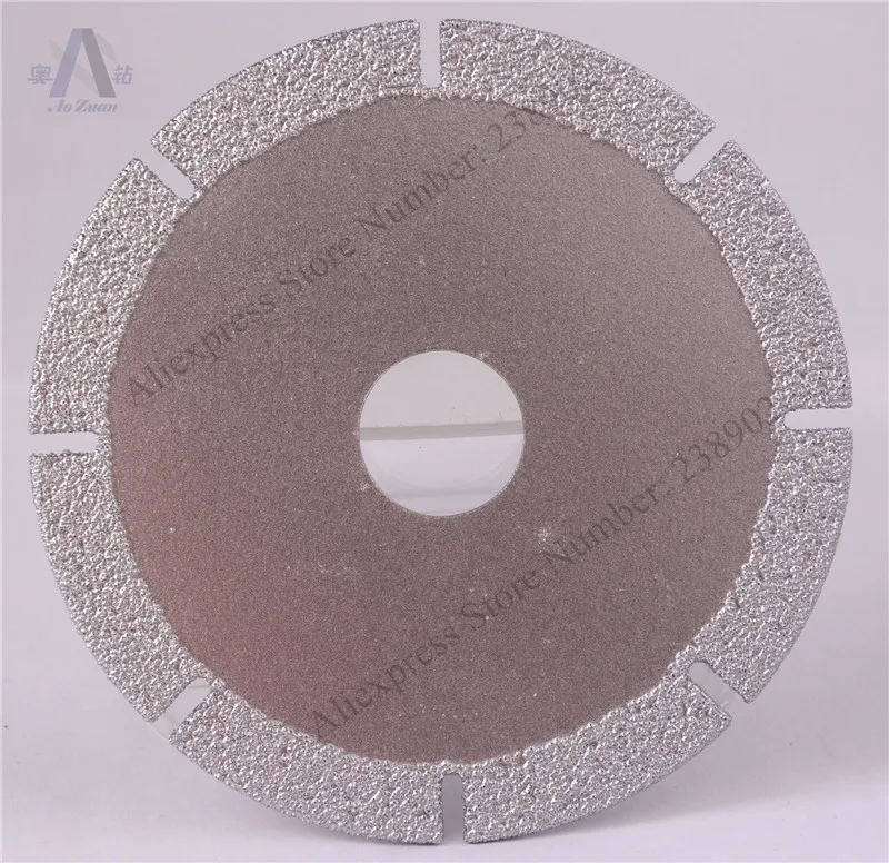 

Silk 110mm 4" Vacuum Diamond Brazed Cutting And Grinding Disc For Rocks, Granite, Ceremics, Glass, Marble, Porcelain Tiles etc