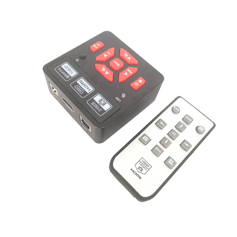 21MP 1080P HDMI USB цифровой промышленный видео микроскоп камера TF карта рекордер + 130X C