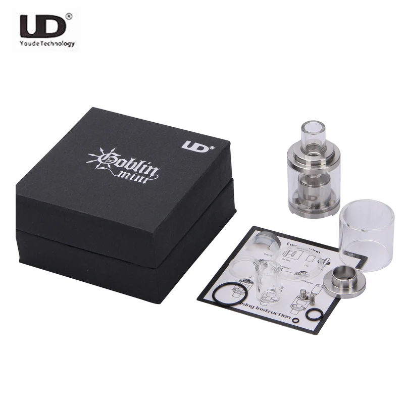 Youde UD Goblin mini RTA 3 0 мл атомайзер из нержавеющей стали Ремонтный мини бак Goblin|steel