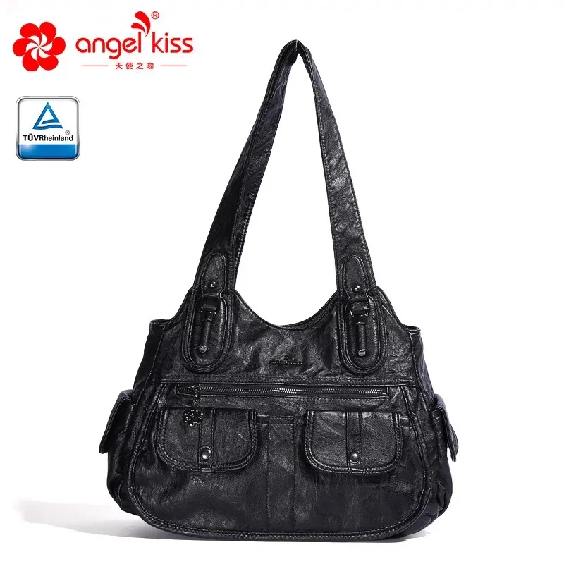 Мода мыть из искусственной кожи Для женщин сумка большая Ёмкость Повседневное Стиль дамы многофункциональная сумочка