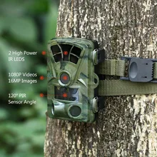 Фото-ловушки 16MP Охота Камера Ночное видение постовой-разведчик охотника Камера 1080 P ж ловушка быстрого запуска Охота Камера s