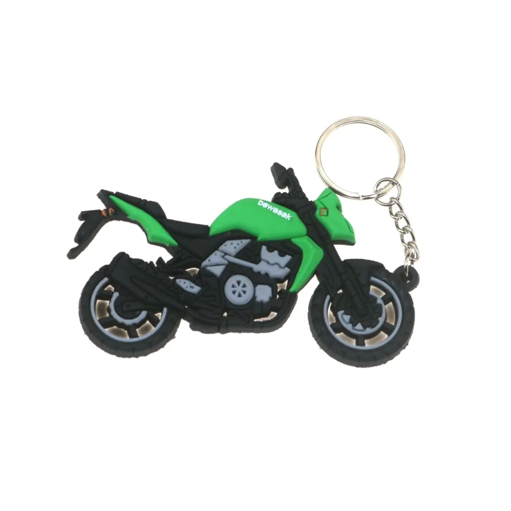 KAWASAKI Z650 leather motorcycle keychain