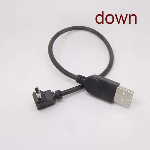 10 قطعة 90 درجة أسفل زاوية USB نوع الأنثى إلى B البسيطة 5 دبوس الذكور مهائي كابلات