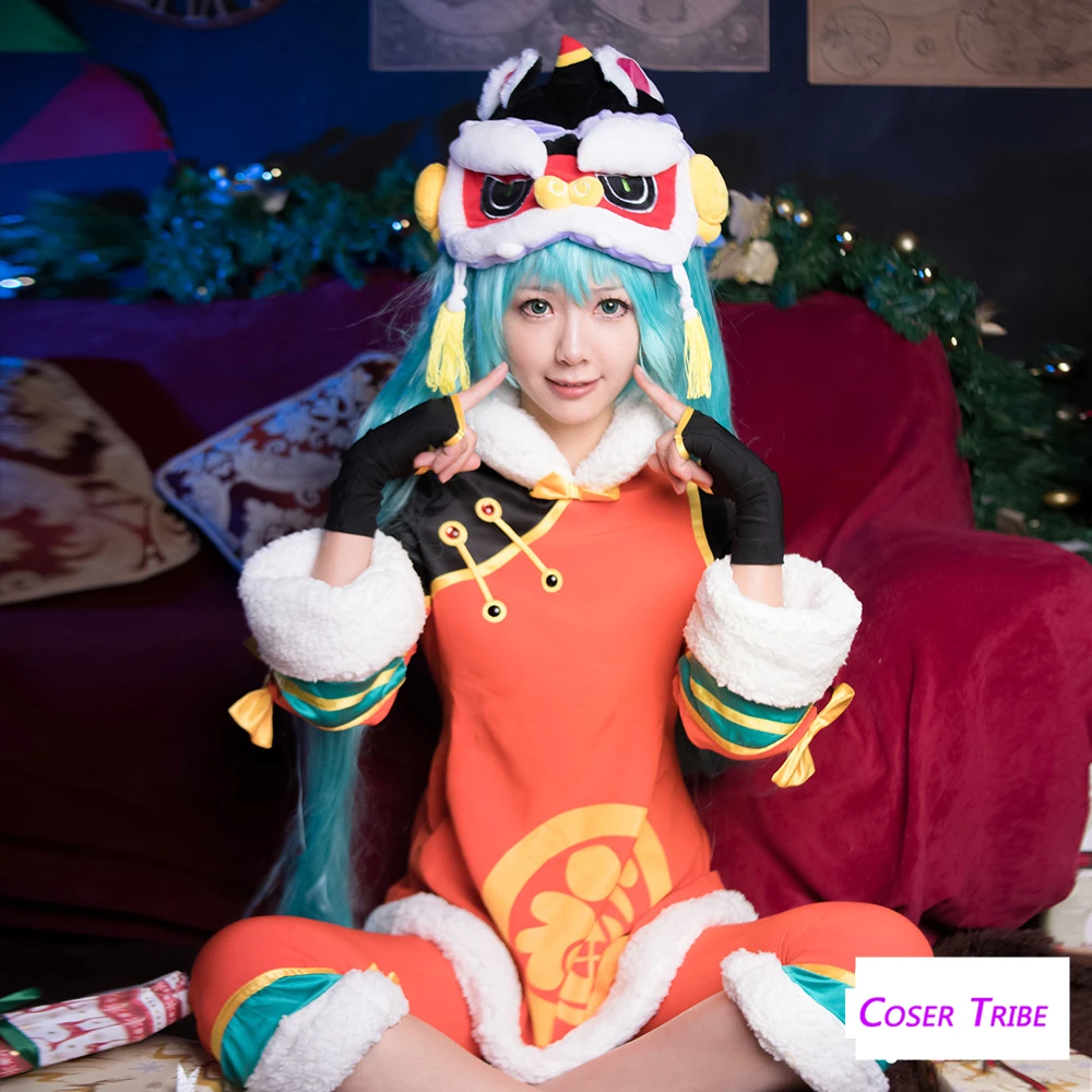 miku lion dance