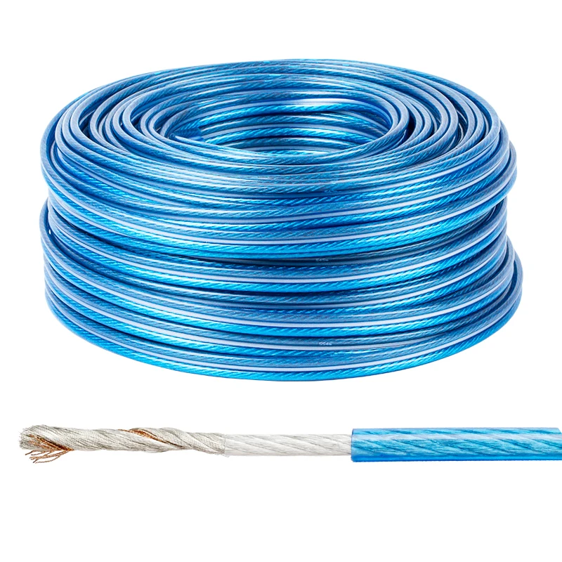 Choseal 30th anniversary QS622 DIY Hi-Fi wire Speaker Audio Cable For Amplifier Speaker Pure Oxygen-Free Copper+Tinned Copper Choseal 30th anniversary QS622 DIY Hi-Fi wire Speaker Audio Cable For Amplifier Speaker Pure Oxygen-Free Copper+Tinned Copper