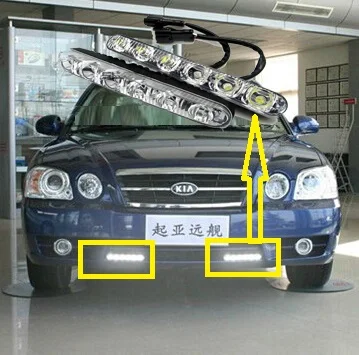 

Optima daytime light,LED,Free ship,2pcs/set+wire,Optima fog light,Optima
