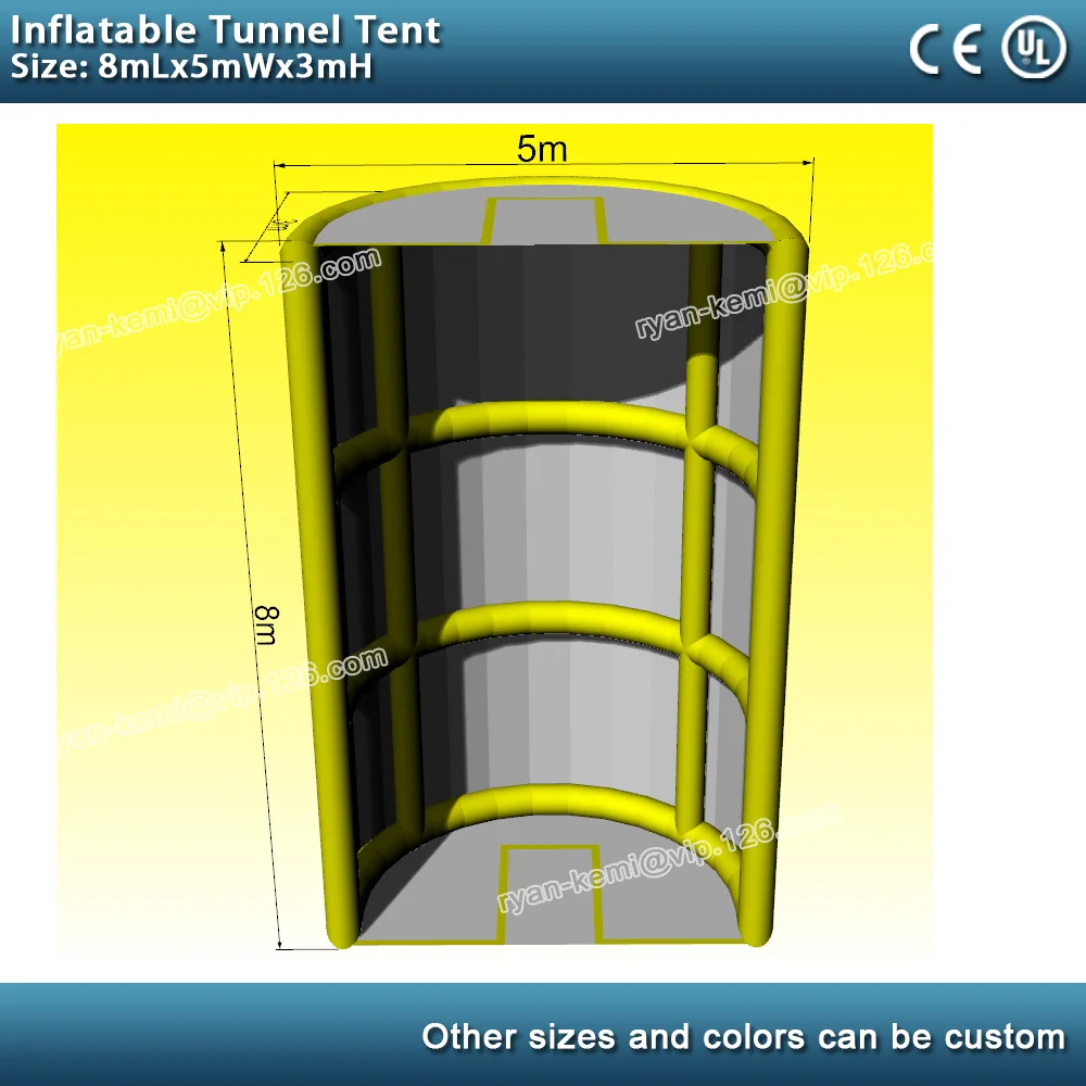 inside of inflatable car garage tent