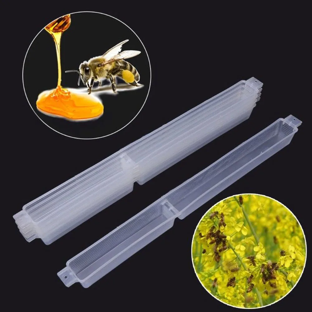 

Honey Water Container Supplies Bee Feeder Useful Plastic Equipment Convenient Large Capacity Beekeeping Tool Transparent