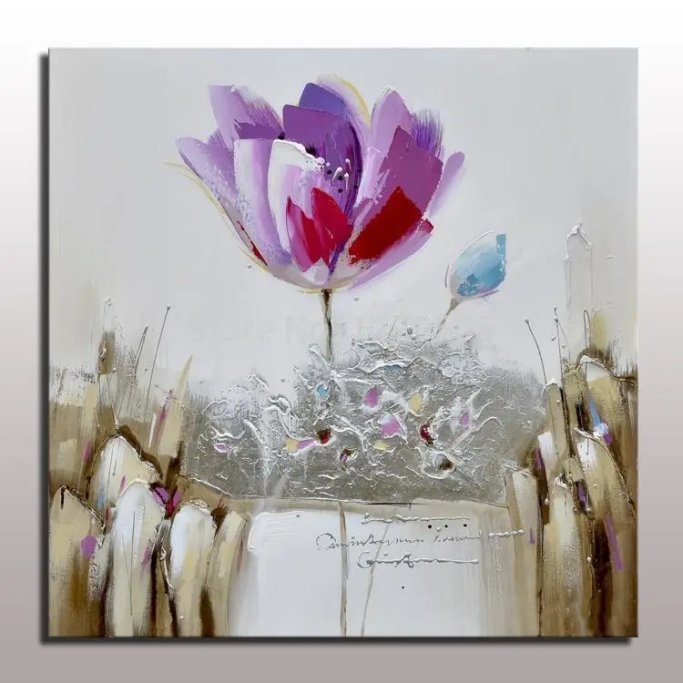 wholesale cheap price flower painting high quality thick texture oil painting flower art modern abstract for home decor .jpg