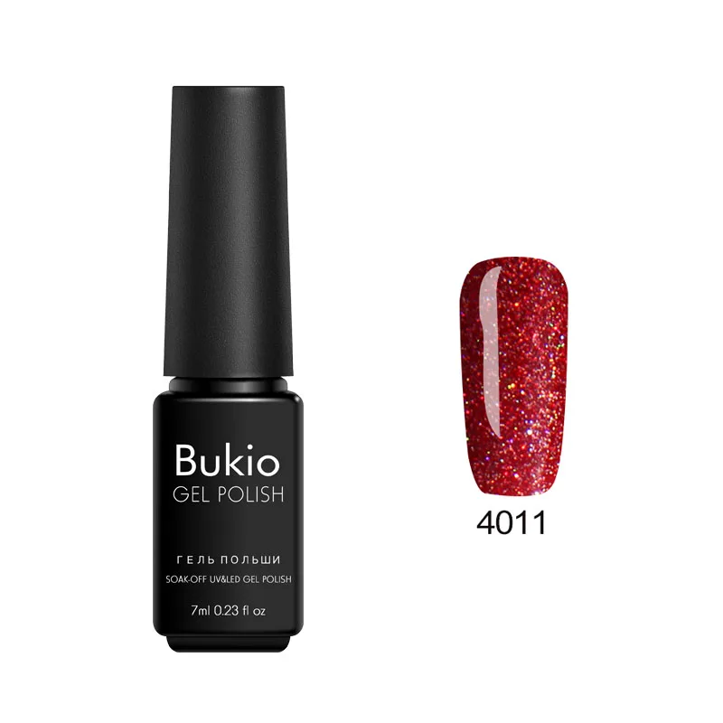 Bukio все для маникюра и ногтей неоновый Гель-лак Smalto Semi Permanente Unghie Nail Primerbuy Гель-лак 19 Coldrs - Цвет: 4011