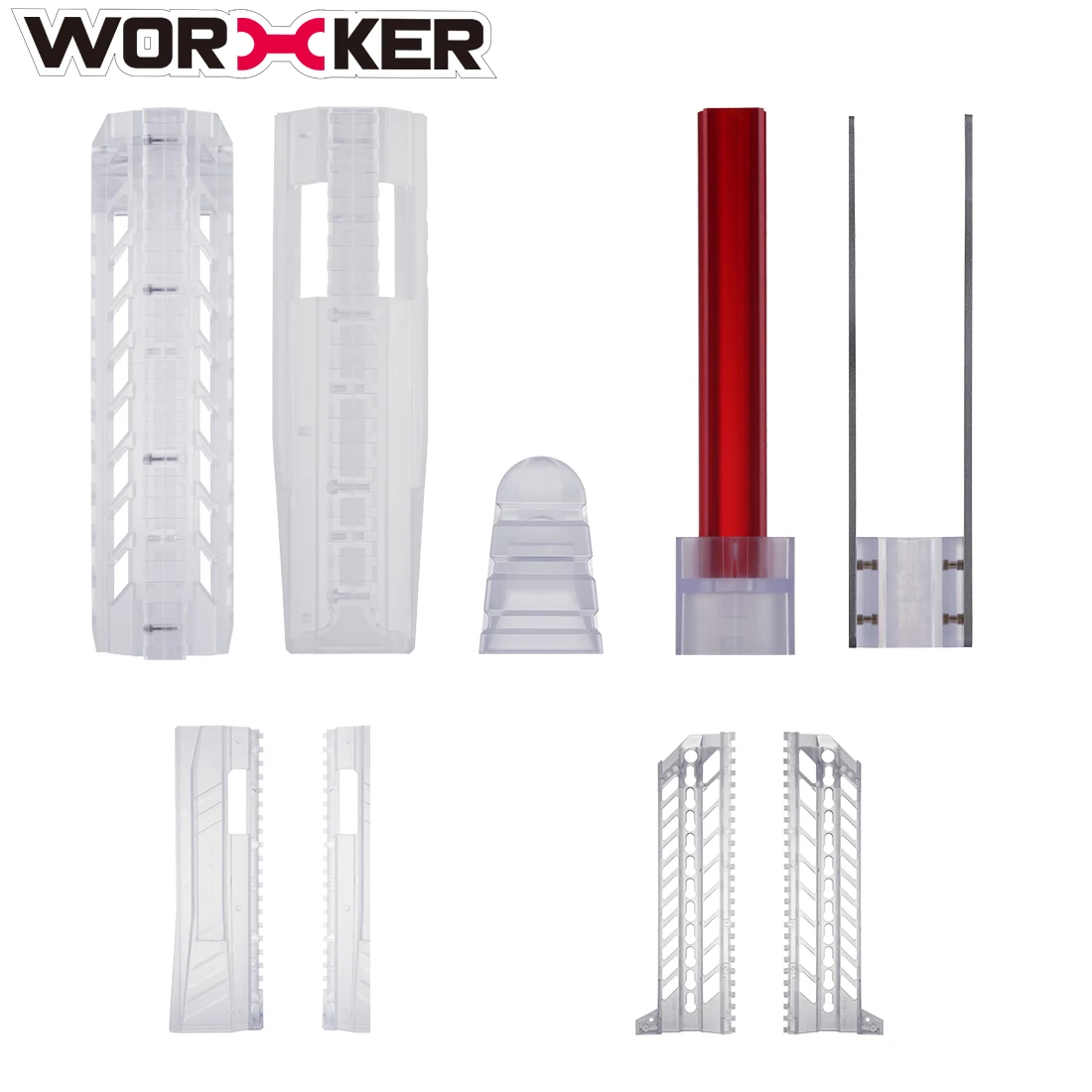 

WORKER Modified Toy Accessories Integrated Built-in Front Pull-down Kit for Nerf Retaliator